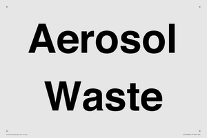 Aerosol Waste